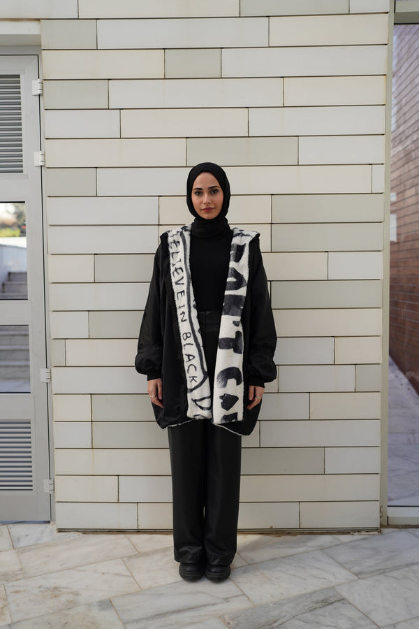 DOUBLE SIDED FUR COAT