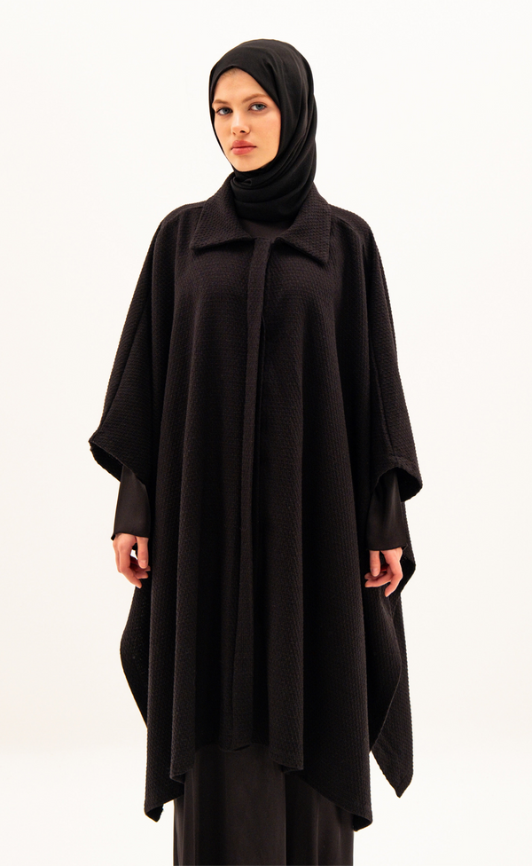 WOVEN PONCHO