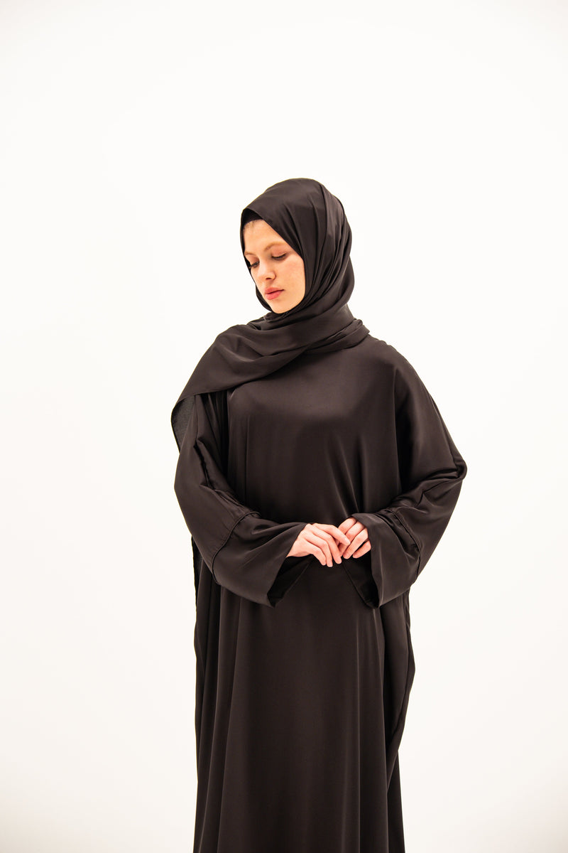 SİLK SATİN SET BLACK