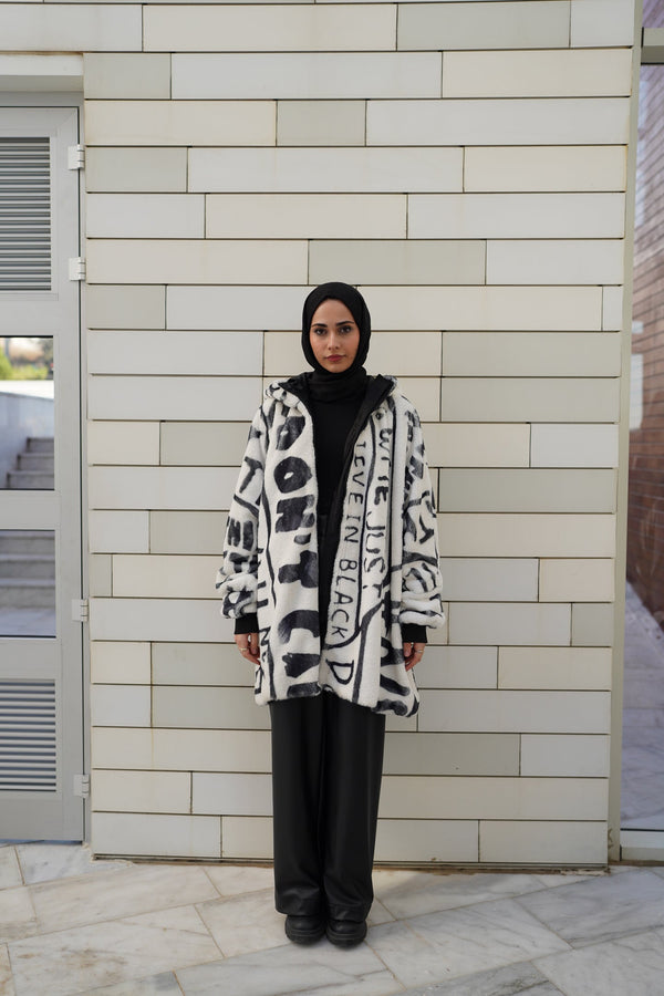 DOUBLE SIDED FUR COAT