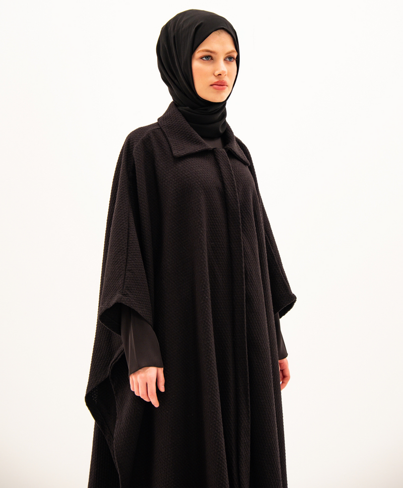 WOVEN PONCHO