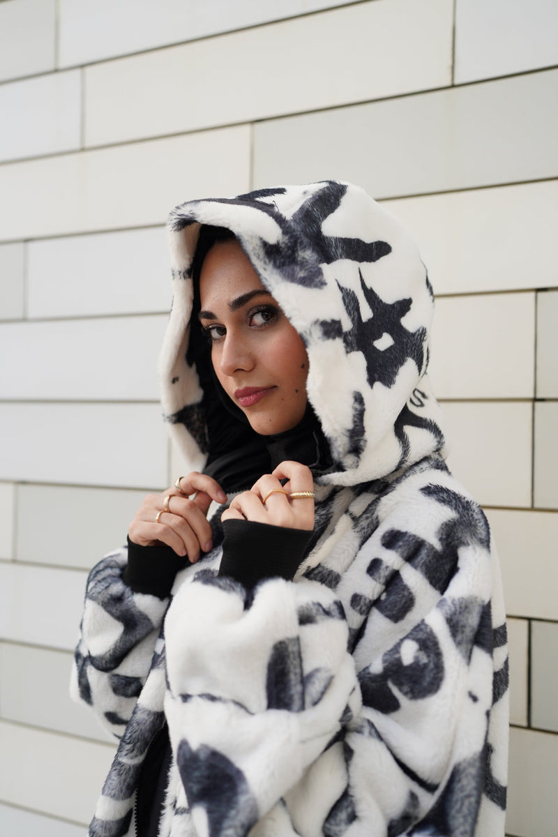 DOUBLE SIDED FUR COAT