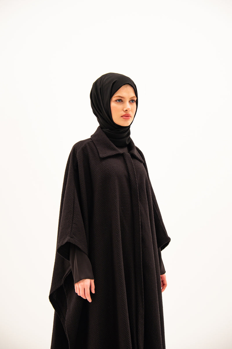 WOVEN PONCHO
