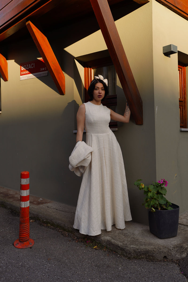 DRESS JACKET SET (WHİTE)