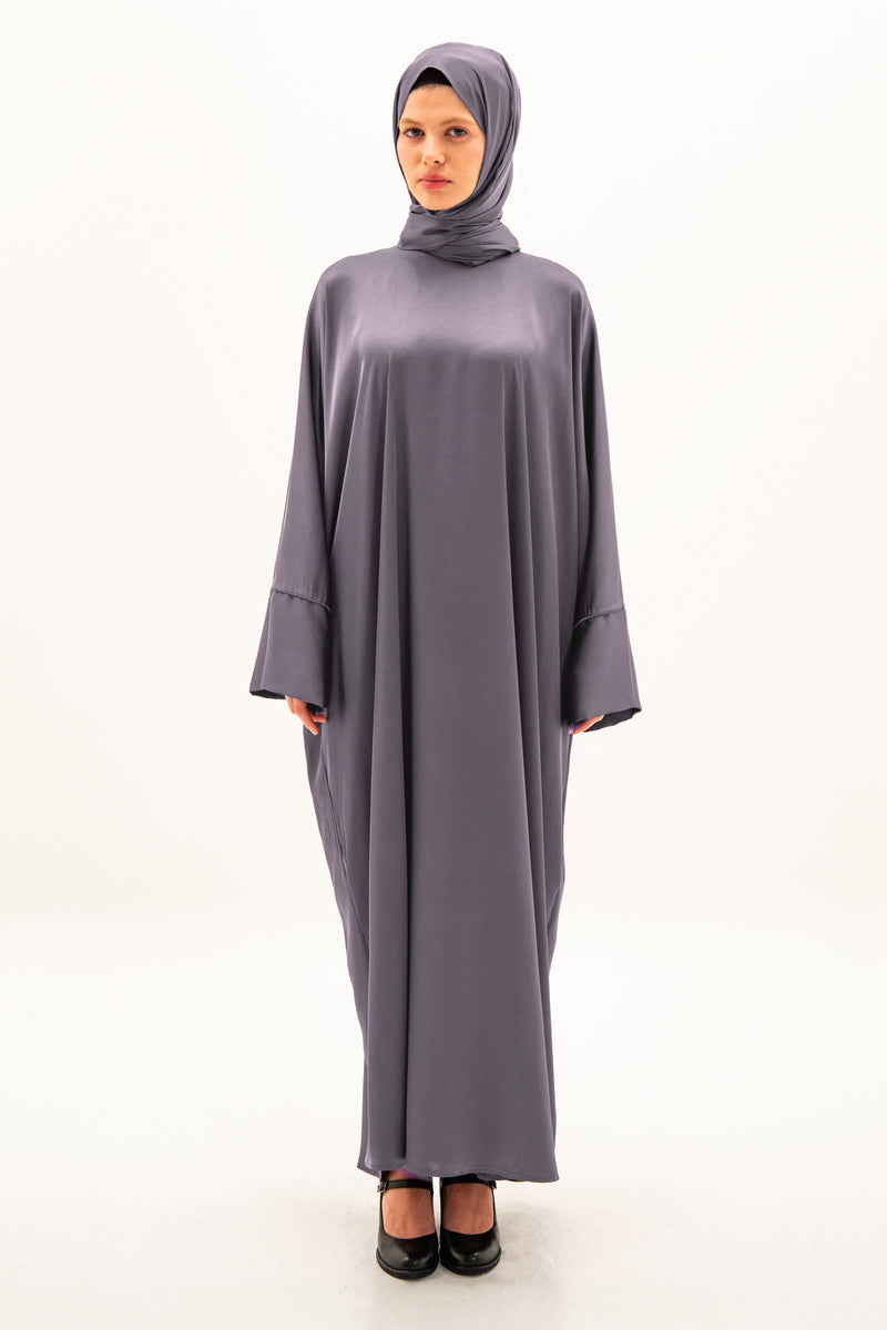 SİLK SATİN SET PLUM